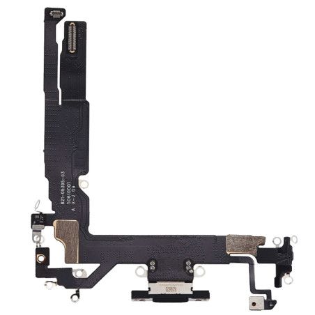 Connecteur de charge iPhone 17 noir