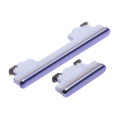 Pack boutons power / volume Samsung Galaxy A52S lavande