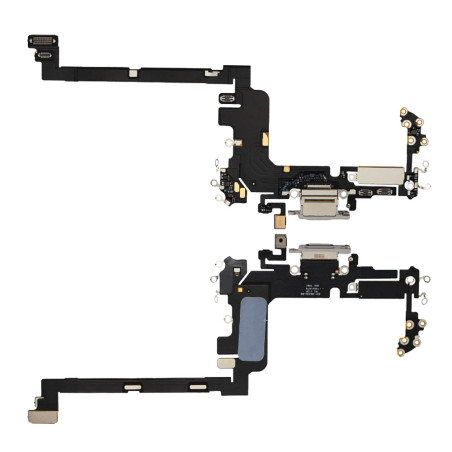 Connecteur de charge iPhone 17 Pro argent