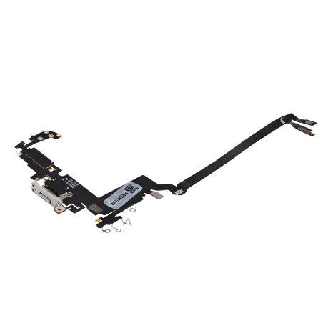 Connecteur de charge iPhone 17 Pro Max argent