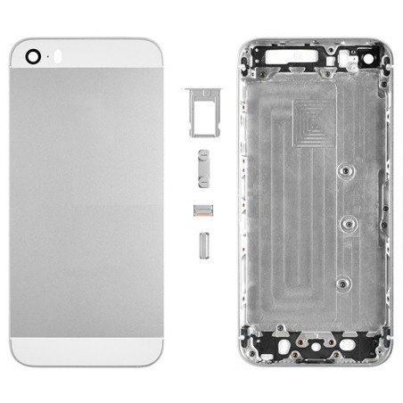 Coque arrière simple iPhone 5S blanc