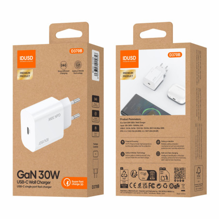 Prise secteur USB-C 30W - IDUSD