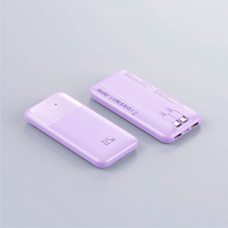 Batterie externe Fast Charge 22,5W - 10000 mAh lila - IDUSD