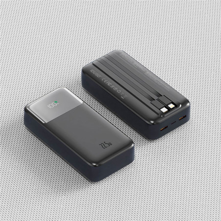 Batterie externe Fast Charge 22,5W - 30000 mAh noir - IDUSD
