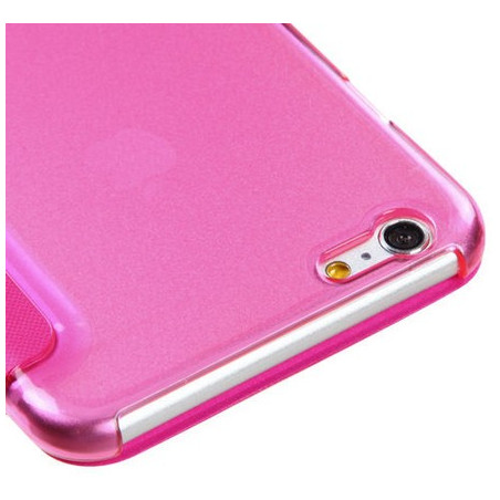 Etui Flip Cover rose iPhone 6