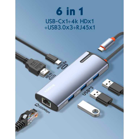 Adaptateur HUB USB-C XSSIVE XSS-HUB10