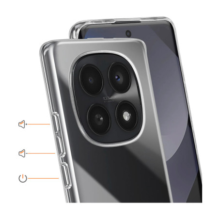Coque silicone transparente Xiaomi Redmi Note 15 (5G)