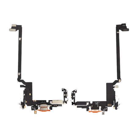 Connecteur de charge iPhone 17 Pro Max orange