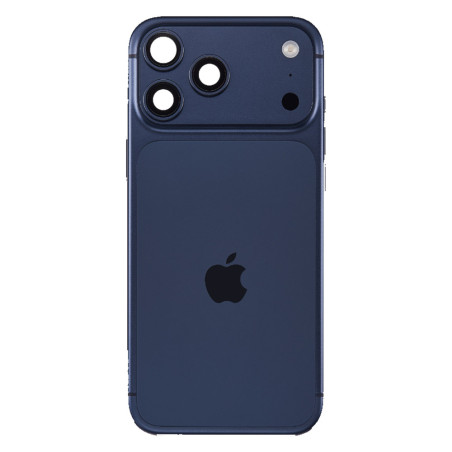 Coque arrière complète avec châssis iPhone 17 Pro Max bleu d'origine Apple
