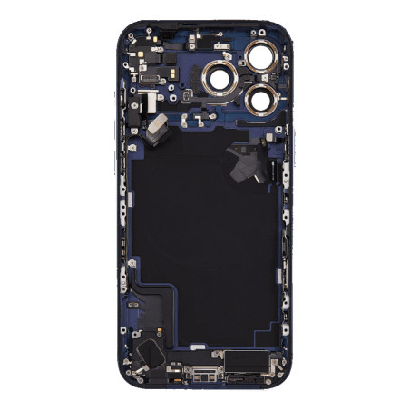 Coque arrière complète avec châssis iPhone 17 Pro Max bleu d'origine Apple