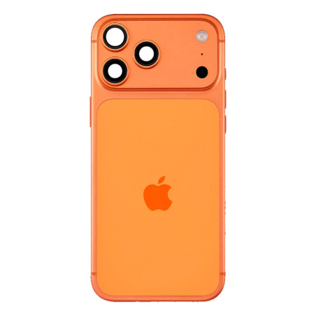 Coque arrière complète avec châssis iPhone 17 Pro Max orange d'origine Apple