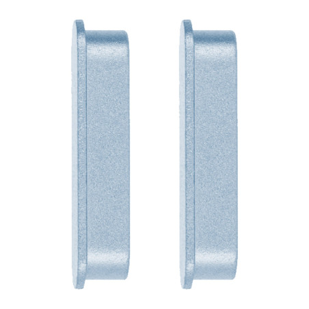 Bouton volume iPad Air 11" / Air 13" (2024 / 2025 / 2026) bleu