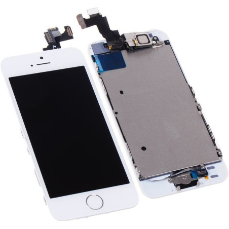 Ecran complet blanc pour iPhone 5S + Outils