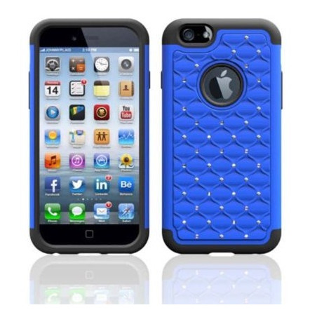 Coque anti-choc avec strass iPhone 6