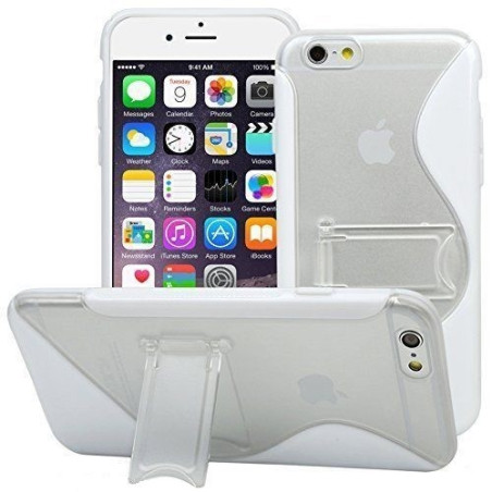 Coque S-Line Support Vidéo iPhone 6 blanc