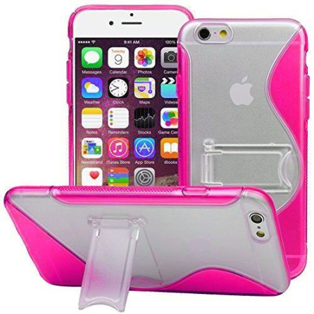 Coque S-Line Support Vidéo iPhone 6 rose