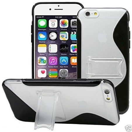 Coque S-Line Support Vidéo iPhone 6 noir