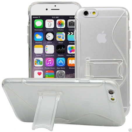 Coque S-Line Support Vidéo iPhone 6 transparent