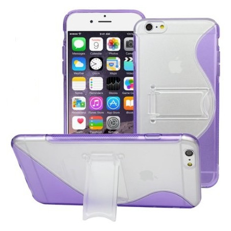 Coque S-Line Support Vidéo iPhone 6 violet