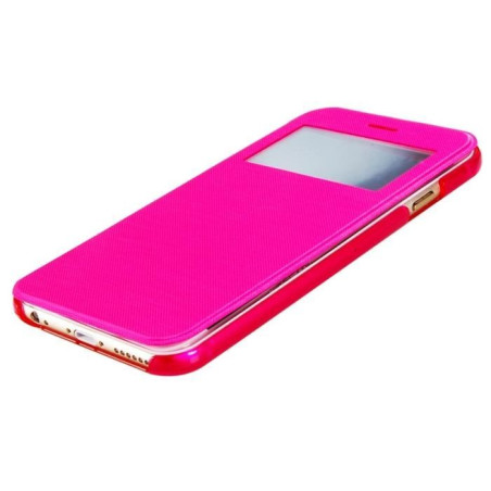 Etui Flip Cover Rose iPhone 6 Plus