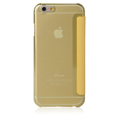 Etui Flip Cover Jaune iPhone 6 Plus