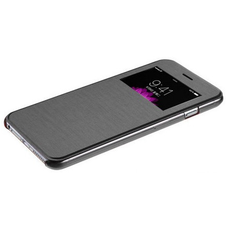 Etui Flip Cover Noir iPhone 6 Plus