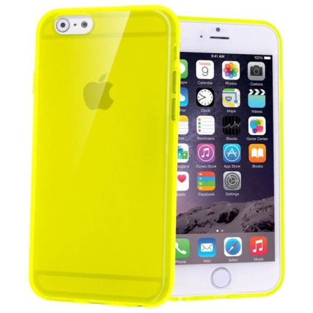 Coque silicone translucide iPhone 6