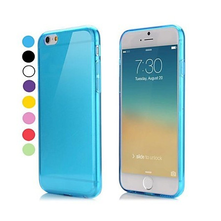 Coque silicone translucide iPhone 6