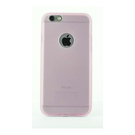 Coque silicone bandeau blanc iPhone 6