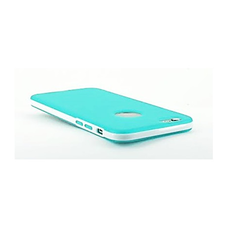 Coque silicone bandeau blanc iPhone 6