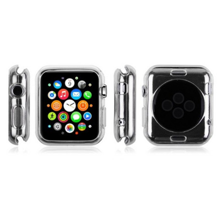 Coque silicone Transparent Apple Watch 38mm