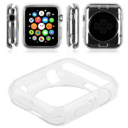 Coque en silicone transparent Apple Watch 42mm