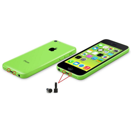 Kit 2 vis bas iPhone 5c