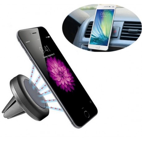 Lot de 2] iVoler Support magnétique pour téléphone de voiture pour grille  d'aération, support de téléphone portable pour voiture avec aimant puissant