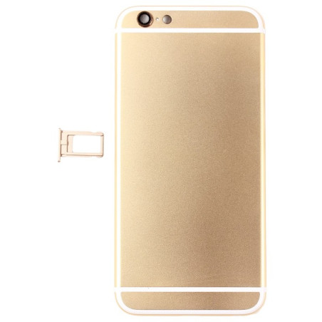 Coque arrière complète iPhone 6 Or