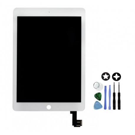 Ecran assemblé iPad Air 2 Blanc, Qualité premium