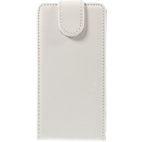 Etui cuir à clapet Samsung Galaxy A5 Blanc