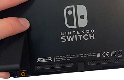 Réparation Charge Batterie Nintendo Switch Application Pâte